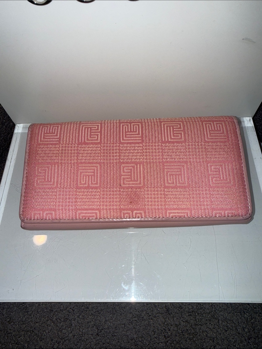 Balmain Paris pink long wallet